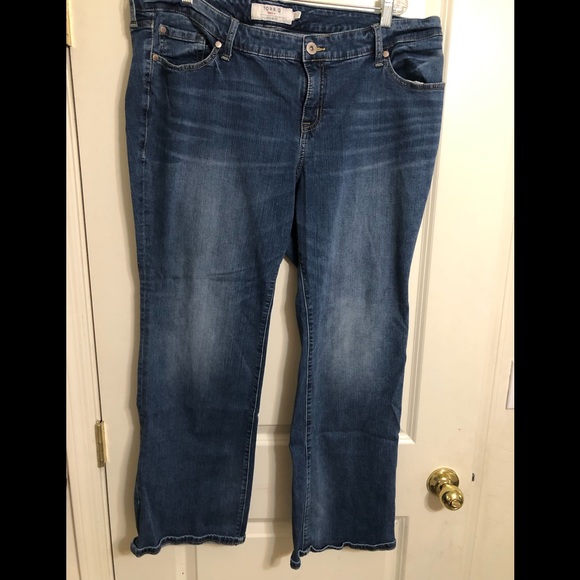 Torrid relax boot cut plus size jeans